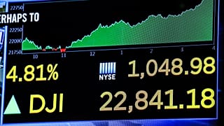 Рост биржи Нью-Йорка не имеет прецедентов
