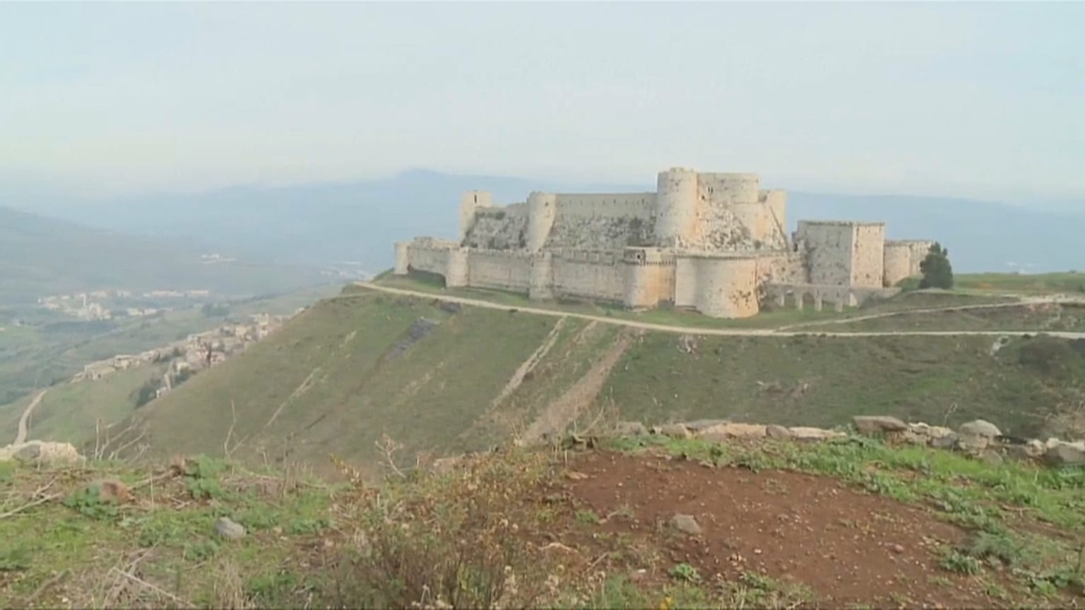 Un château des croisades à l'épreuve de la guerre