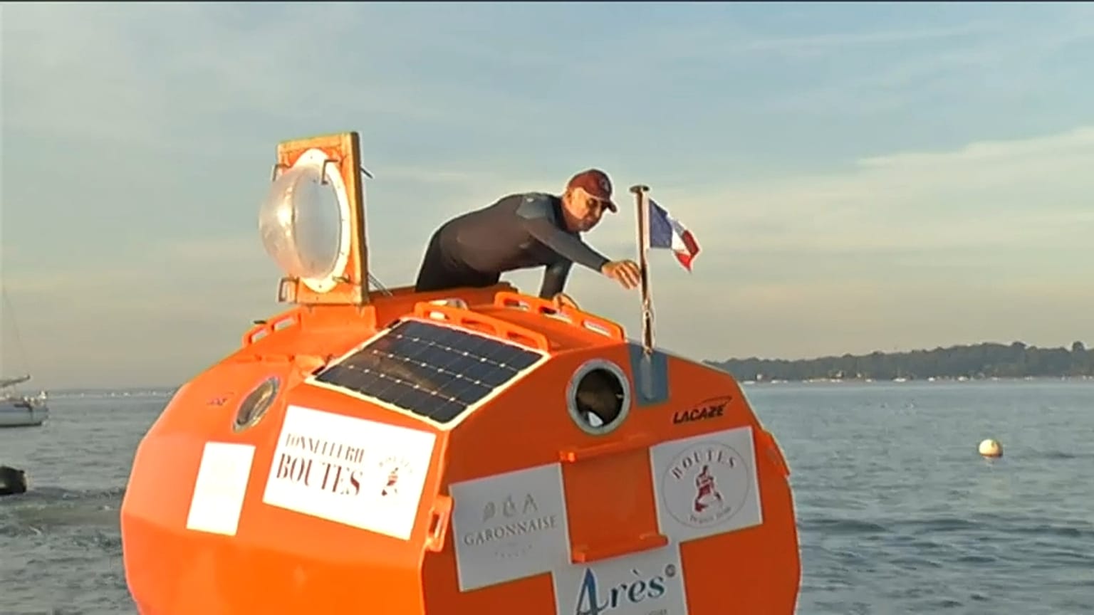 La traversée de l'Atlantique dans un tonneau