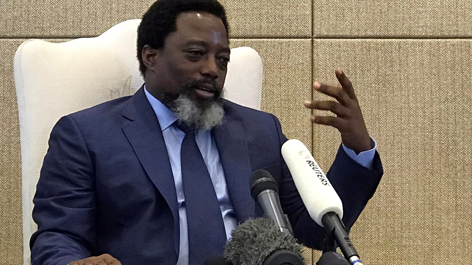 Joseph Kabila, presidente de la República Democrática del Congo