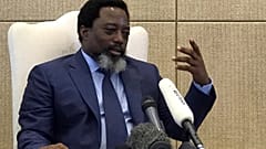 Joseph Kabila, presidente de la República Democrática del Congo