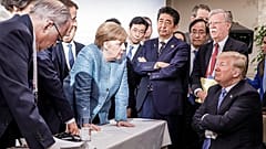 Geçtiğimiz yıl Kanada'daki zirvede liderler ABD Başkanı Donald Trump ile ticaret savaşları ve küresel ısınma konusunda sıcak tartışmalar yaşadı