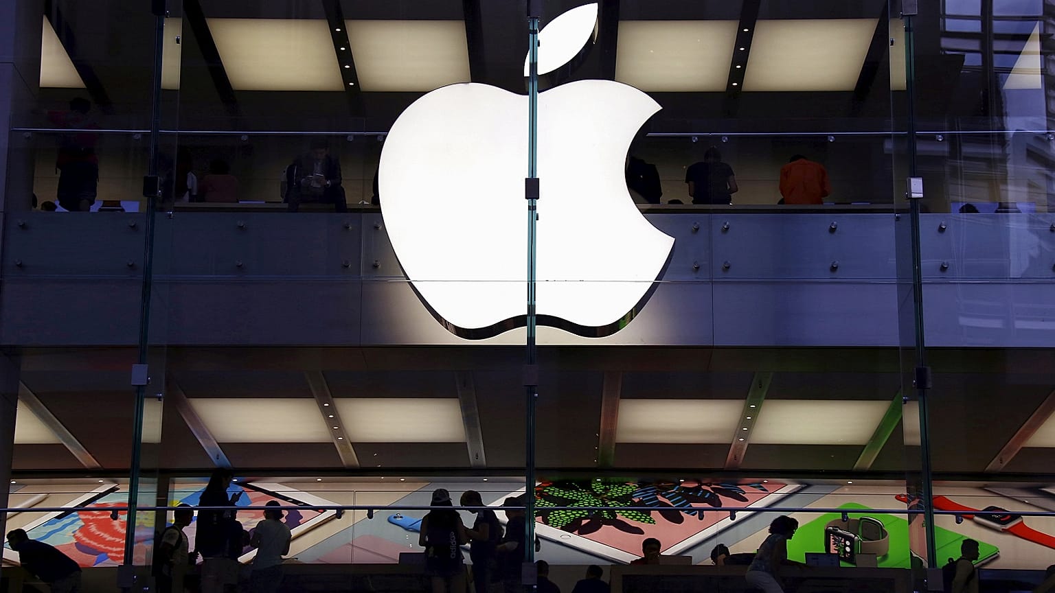 Apple store in central Sydney, Australia