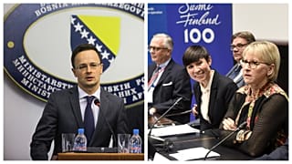 A svéd külügy szerint Magyarország problémás, Szijjártó ezt pökhendinek minősítette