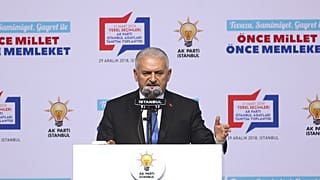 Video | İstanbul Büyükşehir Belediye başkanı adayı Binali Yıldırım oldu