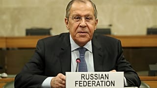 Russian Foreign Minister Sergei Lavrov on Dec 18, 2018.