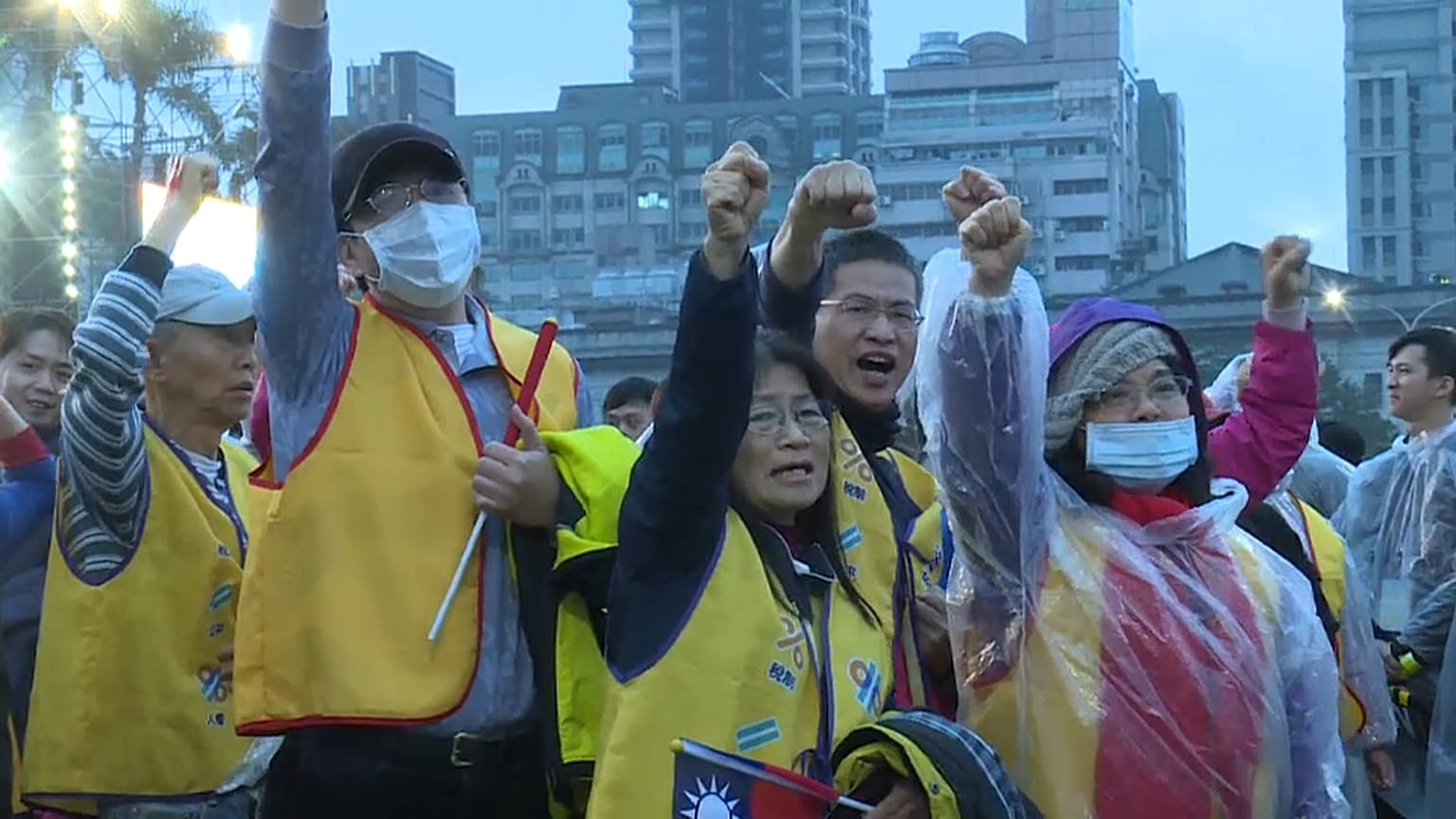 Les gilets jaunes s'exportent à Taïwan