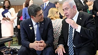 Netanyahu ile Hernandez Brezilya'da biraraya geldi