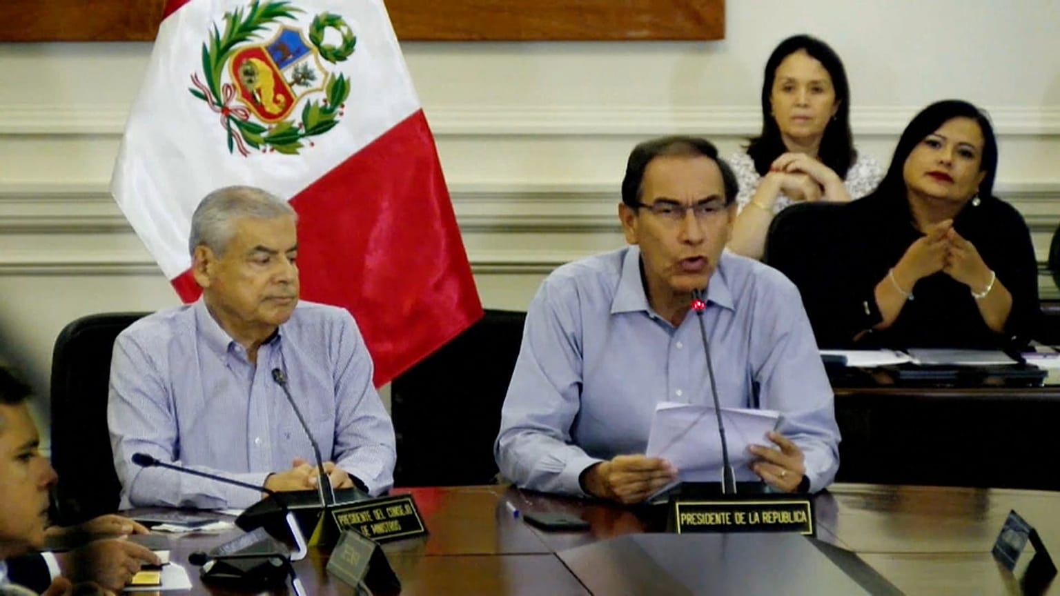 El presidente de Perú quiere declarar a la Fiscalía en estado de emergencia
