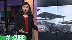 Migrants in mattresses in bid to cross Spanish border | #TheCube