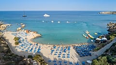 A beach in Cyprus