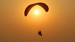 Dust devil takes New South Wales paraglider for a terrifying ride