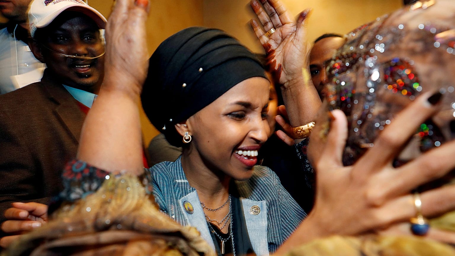 Video | ABD tarihinde ilk: Başörtülü Kongre Üyesi Ilhan Omar genel kurulda
