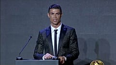 شاهد: رونالدو أفضل لاعب في العالم في حفل غلوب سوكر في دبي