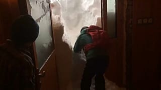 Fuerte temporal en Polonia