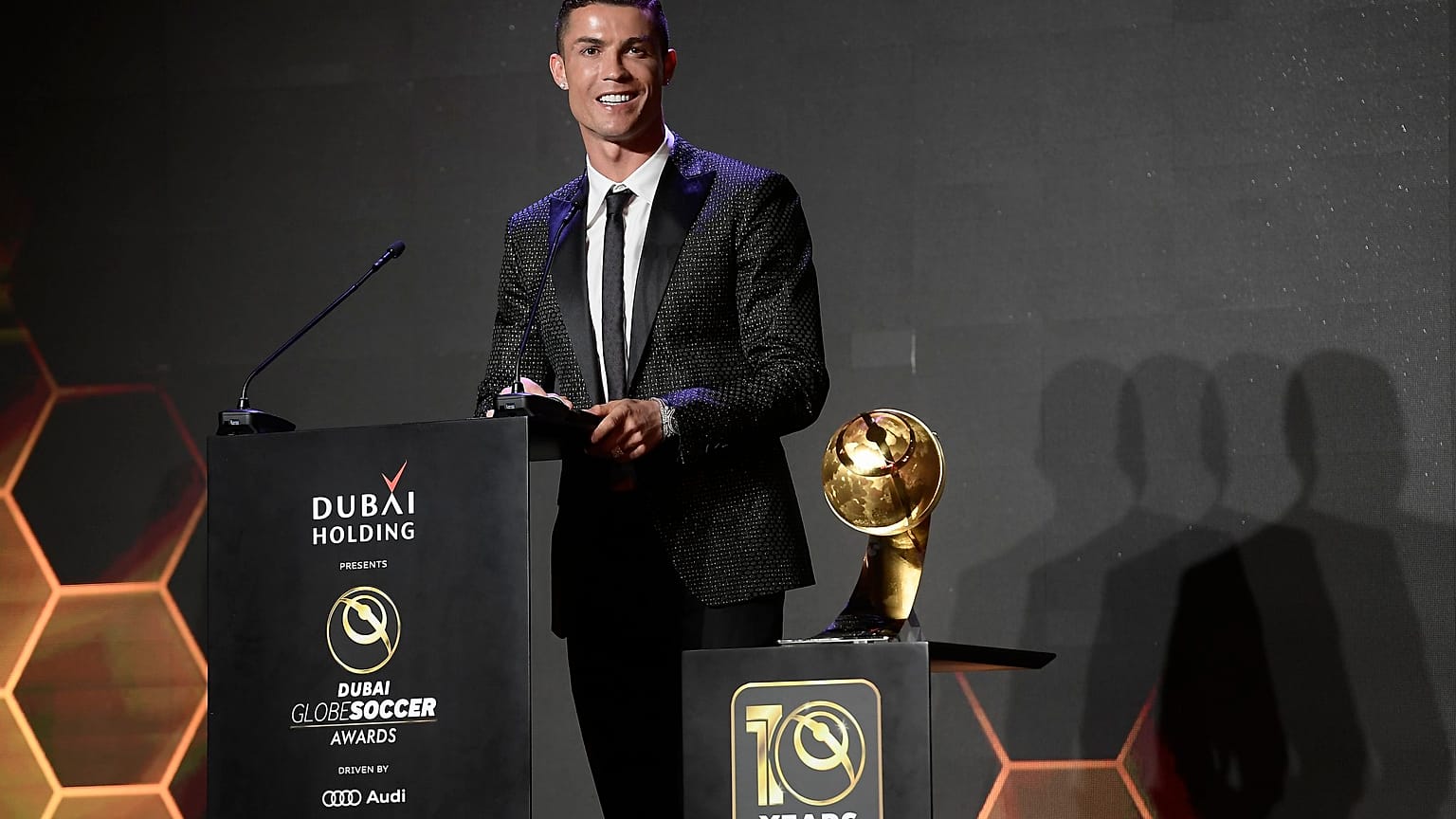 Globe Soccer Awards: Ano de Ouro para Cristiano Ronaldo