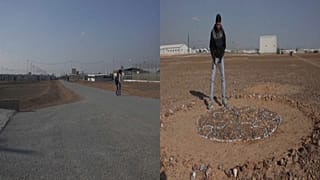 شاهد: لاجئون سوريون يسعون لتحويل مخيم صحراوي إلى حديقة فسيفساء