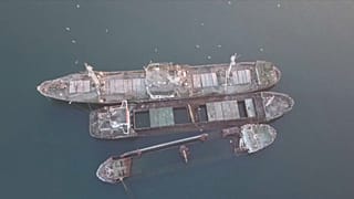Video | Yunanistan suları batık gemilerden arındırılıyor