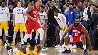James Harden demasiado forte para os campeões