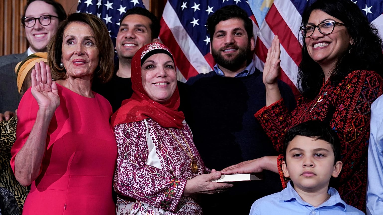 ABD: Kongre'nin ilk Müslüman kadın üyelerinden Tlaib'den Trump'a küfür 
