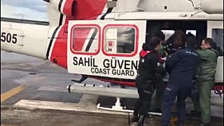 Samsun açıklarında gemi battı: 13 mürettebattan 7'si kurtarıldı
