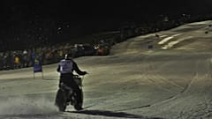 اسکی با موتورسیکلت در ایتالیا 