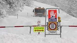 Tombol a tél az Alpokban