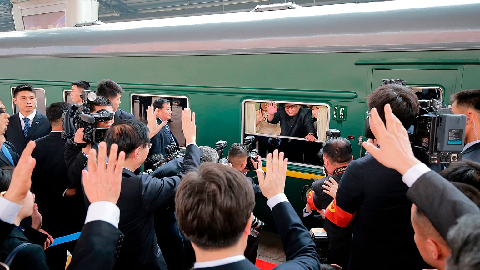Kuzey Kore Devlet Başkanı Kim Jong Un Çin'de