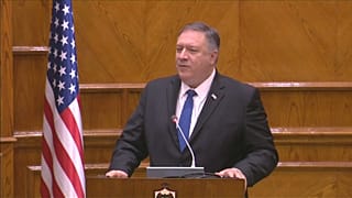 بومبيو يصل الأردن ويناقش "ممارسة ضغط حقيقي على إيران"