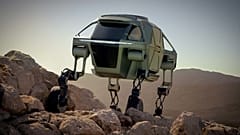 Take a stroll into the future with this walking car