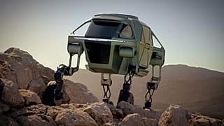 Take a stroll into the future with this walking car