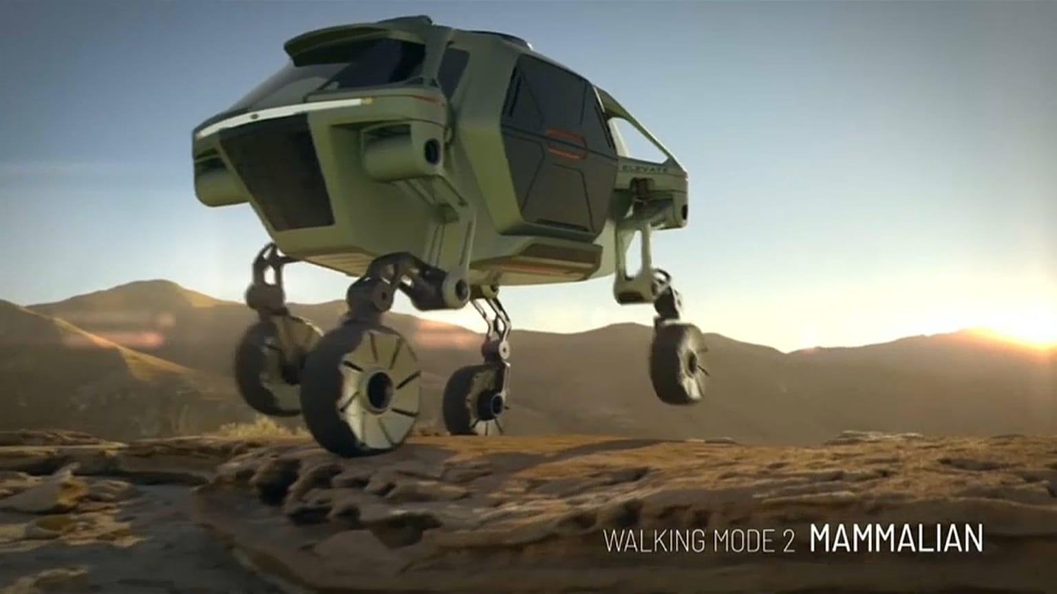 Hyundai ha presentato una macchina in grado di camminare