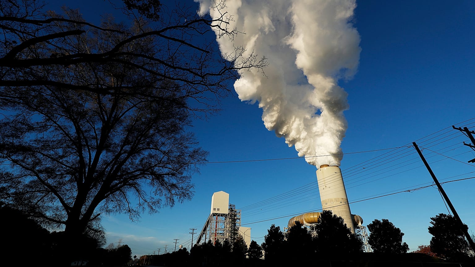 A power plant in North Carolina
