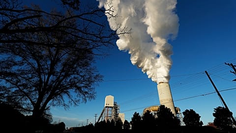 A power plant in North Carolina
