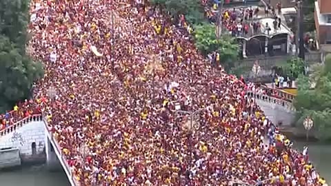 Prozession des schwarzen Nazareners in Manila