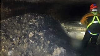 'Monster fatberg', bigger than the Tower of Pisa, discovered in Devon