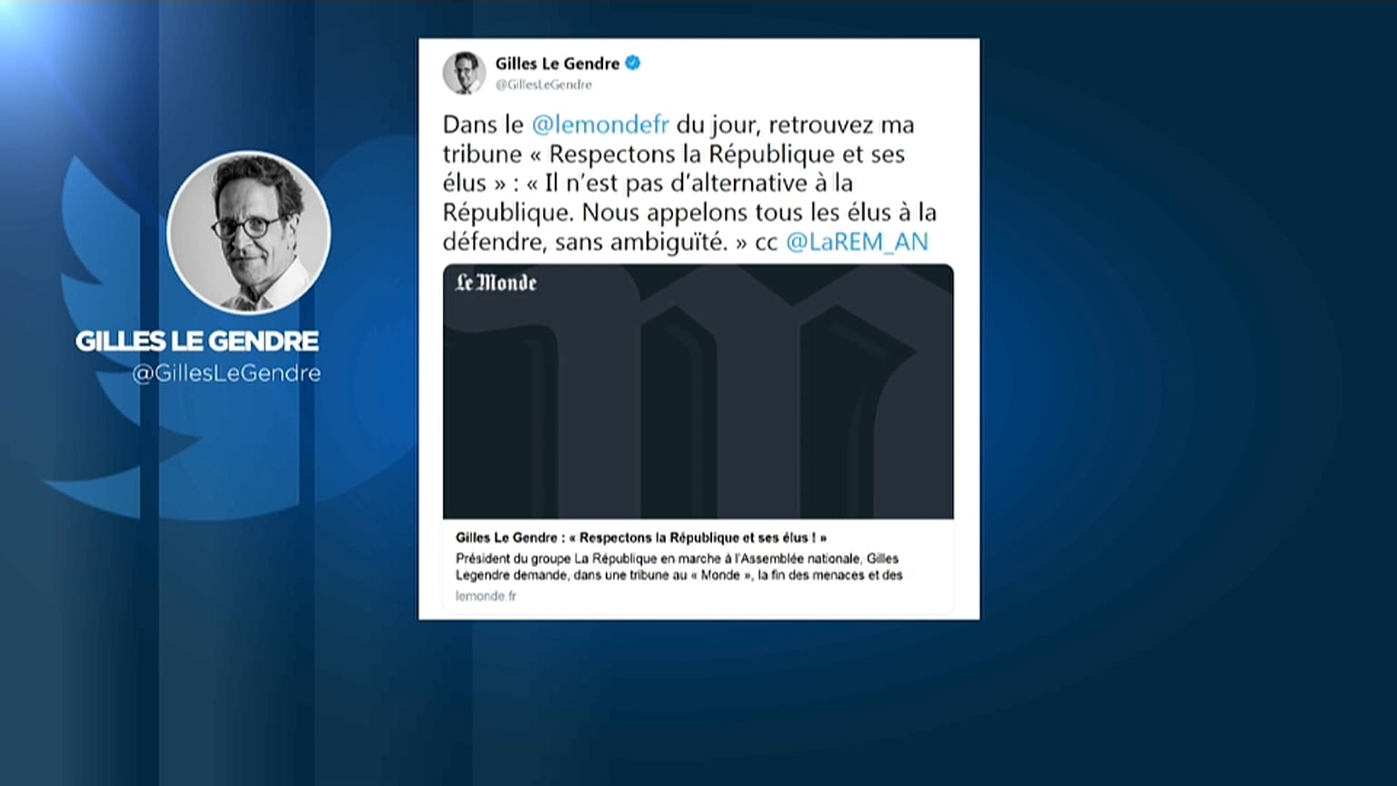 Des députés LREM objets de menaces et de violences