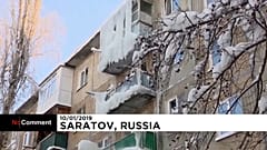 Ρωσία: Η παγωνιά έφτιαξε...παγοκρύσταλλους!