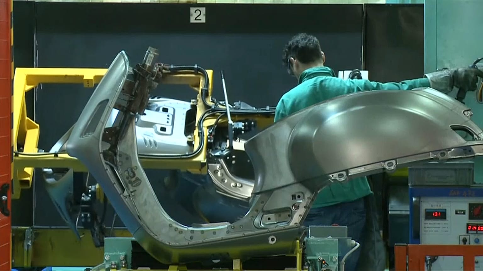 Baisse de la production industrielle en Italie et en Europe