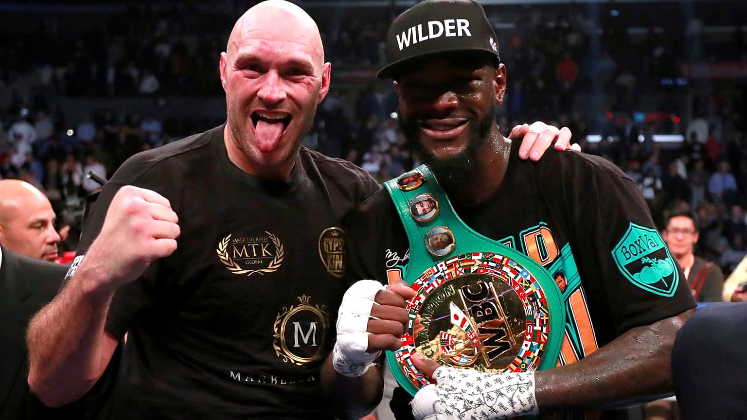 İlk maçta berabere kalan yenilgisiz boksörler Fury ve Wilder ABD'de yeniden karşılaşacak