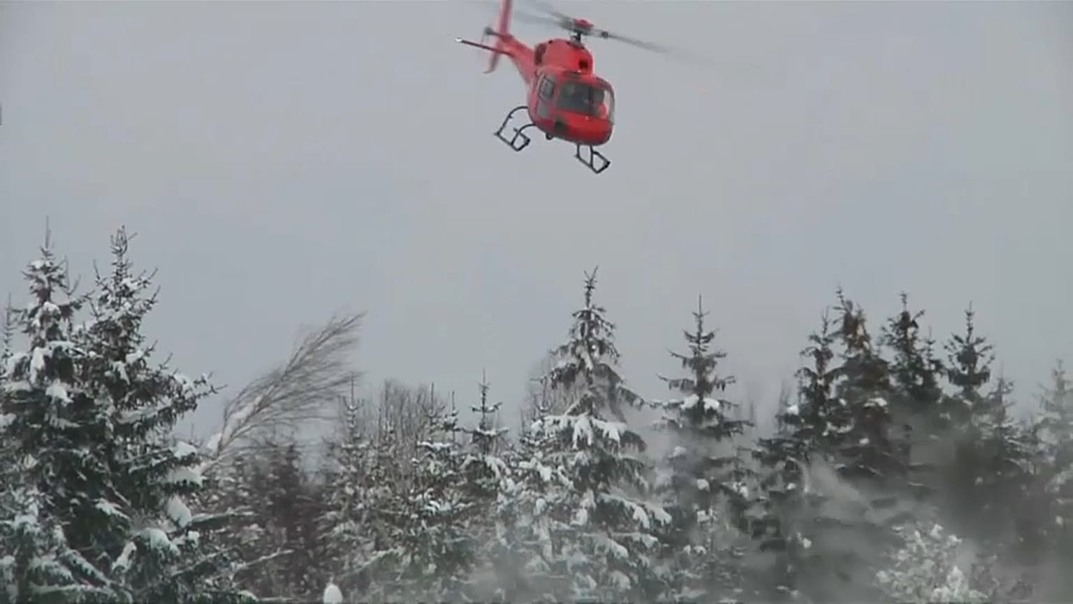 Bayern: Fliegender Schneepflug