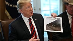Come up Trumps: archive clips triumph at poking fun at Donald’s wall links
