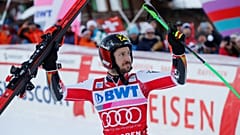 Marcel Hirscher siegt in Adelboden - Luitz ausgeschieden