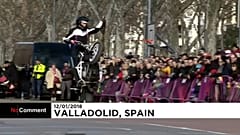 Spanien: Tanz auf dem Motorrad