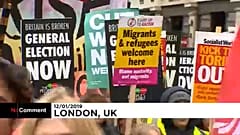Gelbwesten-Proteste auch in London
