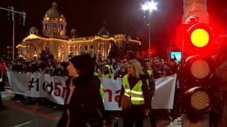 "Жёлтые жилеты" Сербии: 6-я неделя