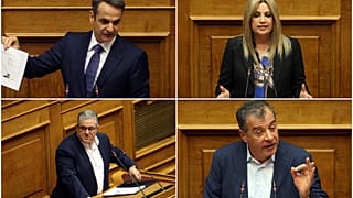 Αντιπολίτευση: «Σκηνοθετημένο διαζύγιο» και «Καμμένοι των Πρεσπών» 
