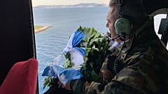 Στα Ίμια ο Πάνος Καμμένος (βίντεο)