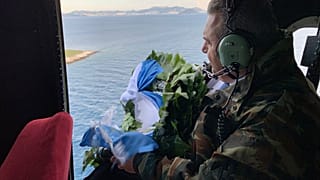 Στα Ίμια ο Πάνος Καμμένος (βίντεο)