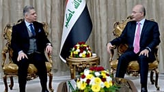 Irak Türkmen Cephesi Başkanı Erşet Salihi, Irak Cumhurbaşkanı Berhem Salih 
